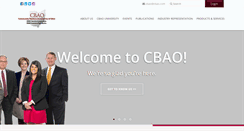 Desktop Screenshot of cbao.com